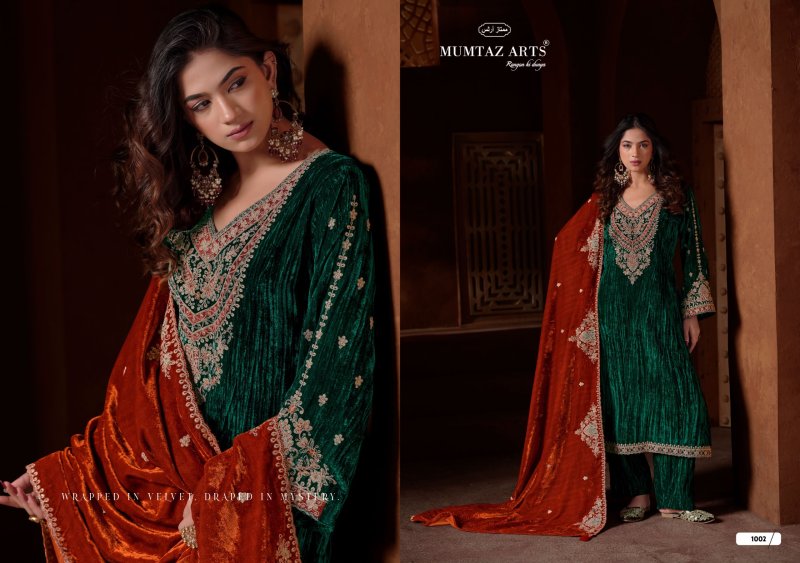 Raaz By Mumtaz Arts Crush Velvet Salwar Kameez 